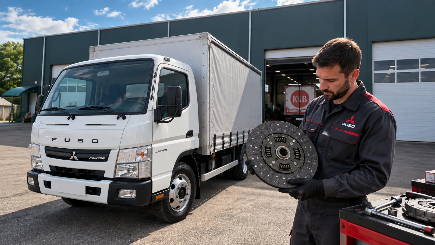Сцепление FUSO: когда менять и как выбрать комплект